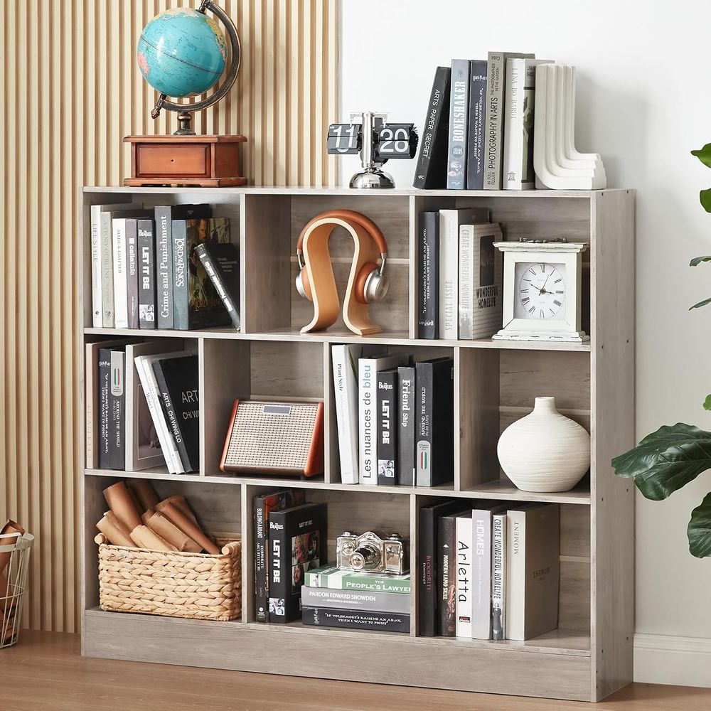 Storage & Organization - LEYAOYAO Rak Buku 10 Kubus dengan