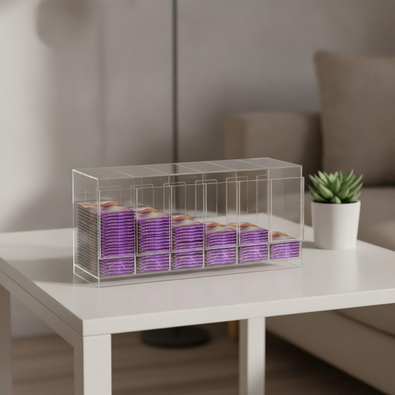 Kotak Penyimpanan Kartu Akrili - Storage & Organization ulasan dan harga