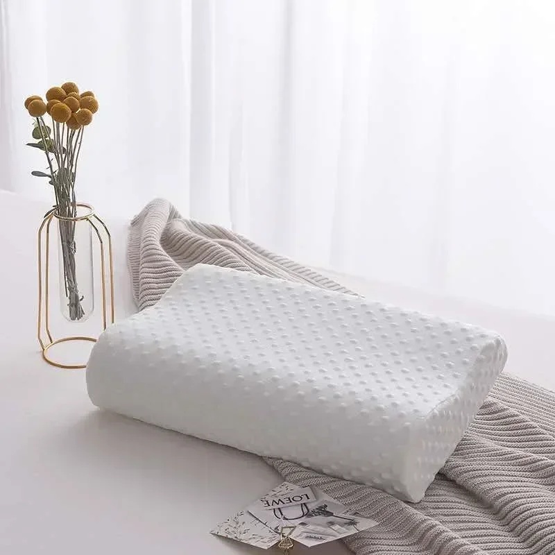 Bantal Penyangga Leher Ergonom - Memory Foam Orthopedic Pillow Neck Pain ulasan dan harga