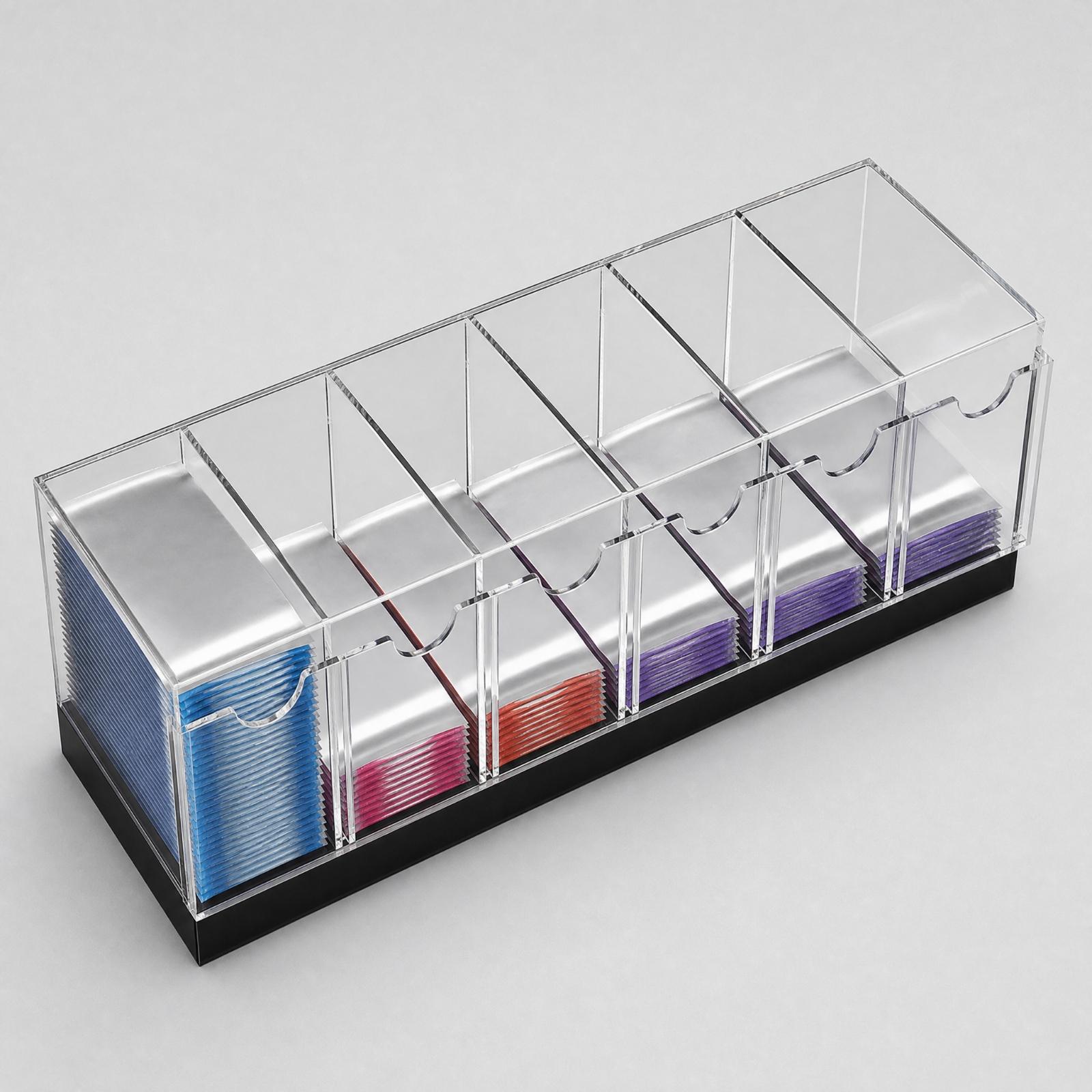 Kotak Penyimpanan Kartu Akrili - Storage & Organization ulasan dan harga