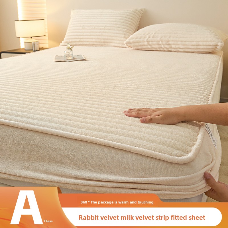 Set Sprei Kasur Bulu Kelinci I - Fitted Bed Sheets Deep Pocket ulasan dan harga