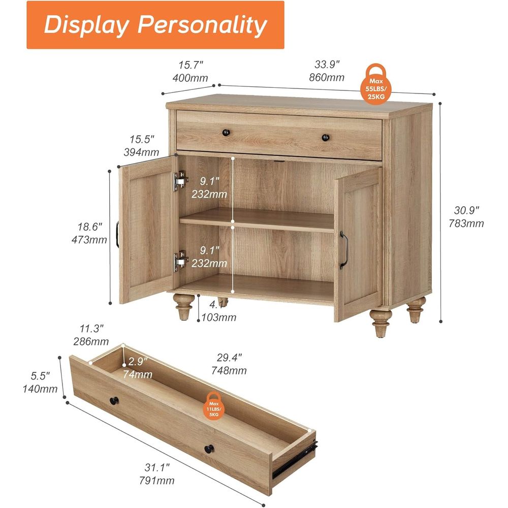 Meja TV atau TV 43 inci dengan - Storage & Organization ulasan dan harga