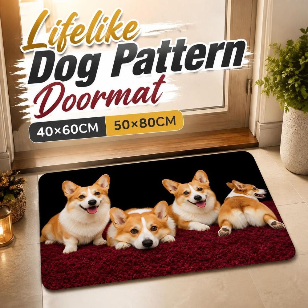 Keset Lantai Motif Anjing dari - Quick Dry Diatomite Bath Mat ulasan dan harga