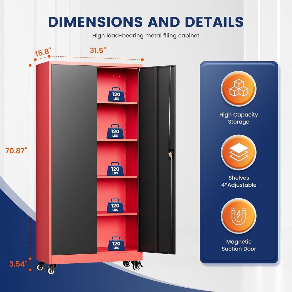 Lemari Penyimpanan Garasi Loga - Storage & Organization ulasan dan harga